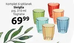 Black Red White Komplet 6 szklanek Siviglia Tognana oferta