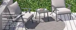 Castorama Zestaw mebli balkonowych Relax oferta