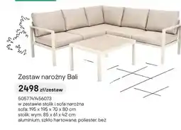 Castorama Zestaw narożny Bali oferta