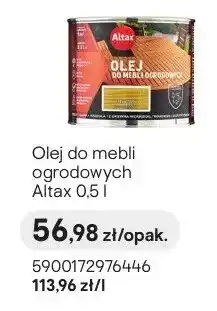 Castorama Olej do mebli ogrodowych oferta