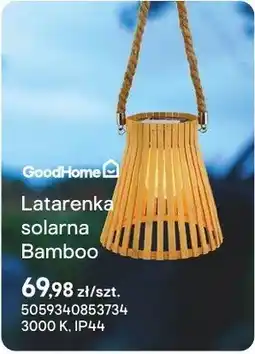 Castorama Latarenka solarna Bamboo oferta