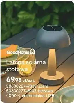 Castorama Lampa solarna stołowa oferta