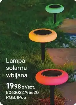 Castorama Lampa solarna wbijana oferta