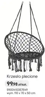 Castorama Krzesło plecione oferta