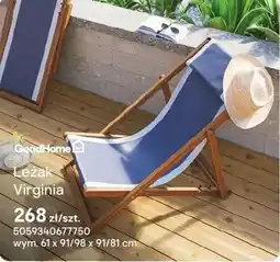 Castorama Leżak Virginia oferta
