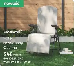 Castorama Fotel rozkładany Casima oferta