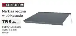 Castorama Markiza ręczna w półkasecie oferta
