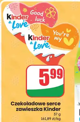 Dino Czekoladowe serce zawieszka Kinder oferta