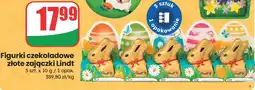 Dino Figurki czekoladowe złote zajączki Lindt oferta