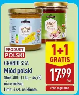 ALDI GRANDESSA Miód polski oferta