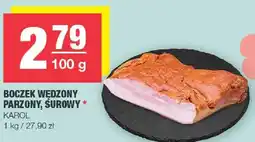Spar Boczek wędzony parzony, surowy oferta