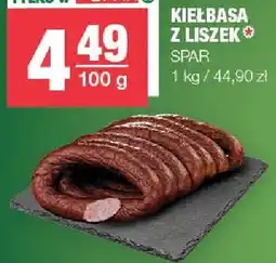 Spar Kiełbasa z liszek oferta