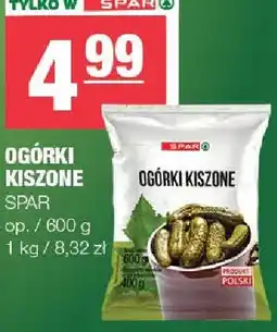 Spar Ogórki kiszone oferta