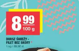 Spar Dorsz świeży - filet bez skóry oferta