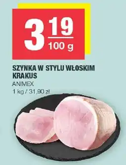 Spar Szynka w stylu włoskim Krakus oferta