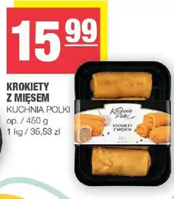 Spar Krokiety z mięsem oferta