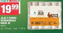Spar Jaja z chowu ściółkowego, rozmiar M oferta