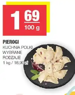 Spar Pierogi, wybrane rodzaje oferta
