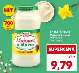 Kaufland Majonez kielecki 700ml słoik oferta