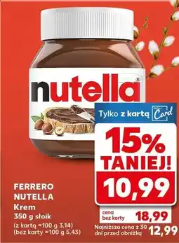 Kaufland Krem orzechowy z kakao oferta