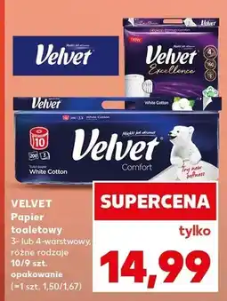 Kaufland Papier toaletowy 3-lub 4-warstwowy, różne rodzaje 10/2 szt. opakowanie oferta