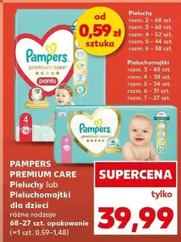 Kaufland Pieluchy lub Pieluchomajtki dla dzieci różne rozmiary 68-27 szt. opakowanie oferta