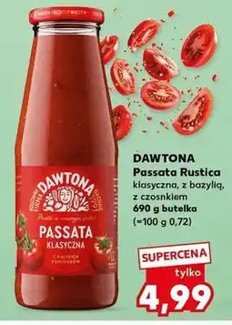 Kaufland Passata Rustica klasyczna, z bazylią, z czosnkiem oferta