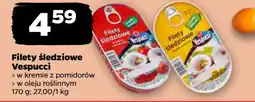 Netto Filety śledziowe Vespucci oferta
