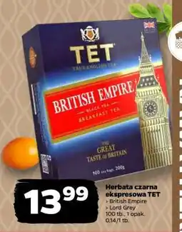 Netto Herbata czarna ekspresowa TET oferta