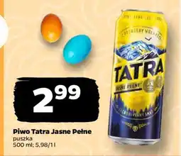 Netto Piwo Tatra Jasne Pełne oferta