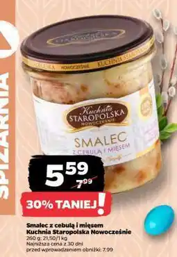Netto Smalec z cebulą i mięsem oferta