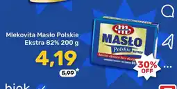 Biedronka Mlekovita Masło Polskie Ekstra 82% 200 g oferta