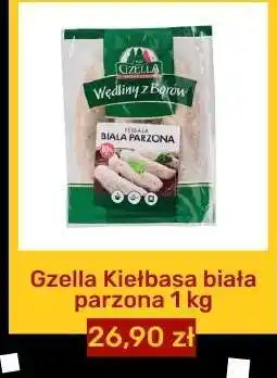 Biedronka Gzella Kiełbasa biała parzona 1 kg oferta