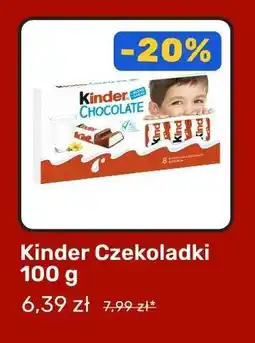 Biedronka Kinder Czekoladki 100 g oferta