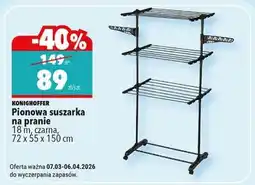Biedronka Pionowa suszarka na pranie oferta