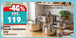Biedronka Garnki nierdzewne Lary oferta