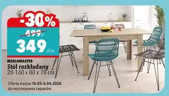 Biedronka Stół rozkładany oferta