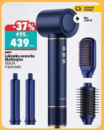 Biedronka HAVIT Lokówko-suszarka Multistyler HD634 oferta