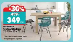 Biedronka Stół rozkładany oferta