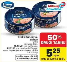 Carrefour Stek z tuńczyka LISNER oferta