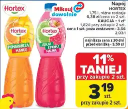 Carrefour Napój HORTEX oferta