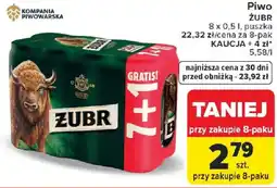 Carrefour Piwo ŻUBR oferta