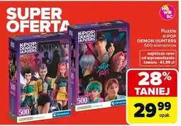 Carrefour Puzzle K-POP DEMON HUNTERS 500 elementów oferta