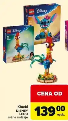 Carrefour Klocki Disney Lego różne rodzaje oferta
