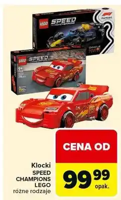 Carrefour Klocki Speed Champions Lego różne rodzaje oferta