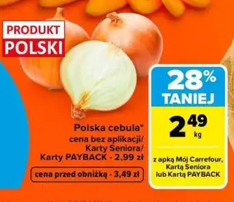 Carrefour Polska cebula oferta