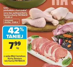 Carrefour Udo, podudzie z kurczaka oferta