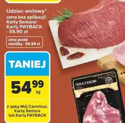 Carrefour Udziec wołowy oferta