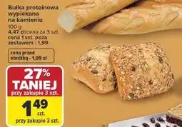 Carrefour Bułka proteinowa wypiekana na kamieniu oferta