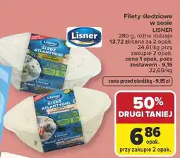 Carrefour Filety śledziowe w sosie różne rodzaje oferta